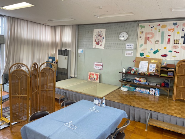 リリーフ室内
勉強　学習　たたみスペース
